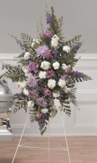Lavender Tribute Standing Spray