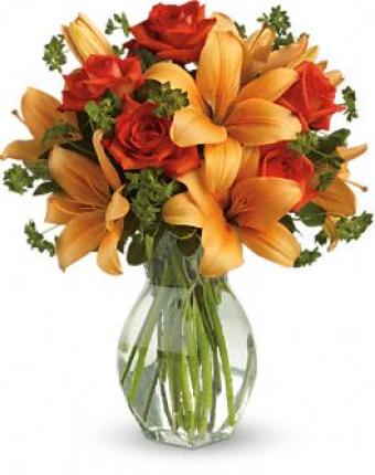 Fiery Lily and Rose *