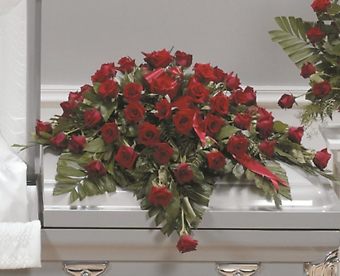 Grandest Love Rose Casket Spray