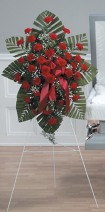 Grandest Love Carnation Standing Spray