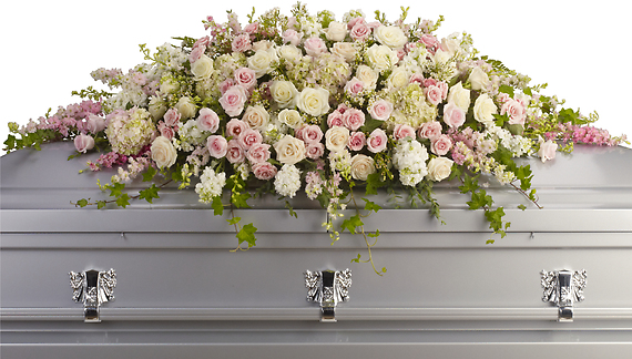 Forever Adored Casket Spray